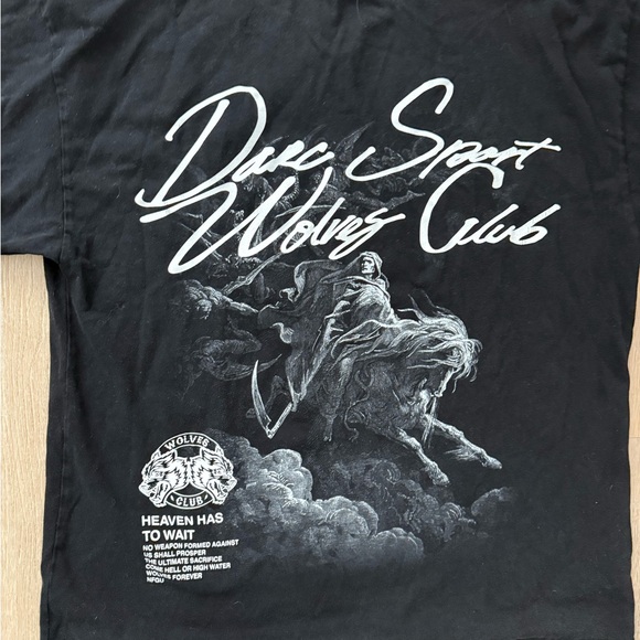 Darc Sport Heaven Has To‎ Wait Tee Shirt Medium Excellent Condition - Picture 2 of 4